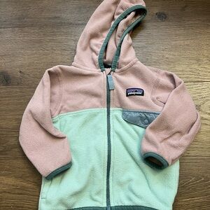 Patagonia Kids' Two-Tone Fleece Hoodie